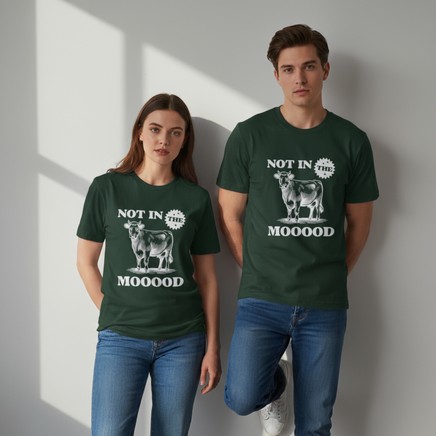 Nicht in Stimmung — Unisex Grafik-T-Shirt