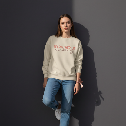 Ich lese lieber Crewneck Sweatshirt