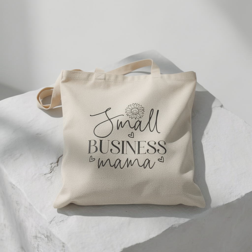 Small Business Mama - Canvas Tote Bag