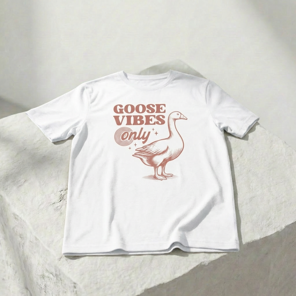 Goose Vibes Only — Unisex Graphic T-Shirt