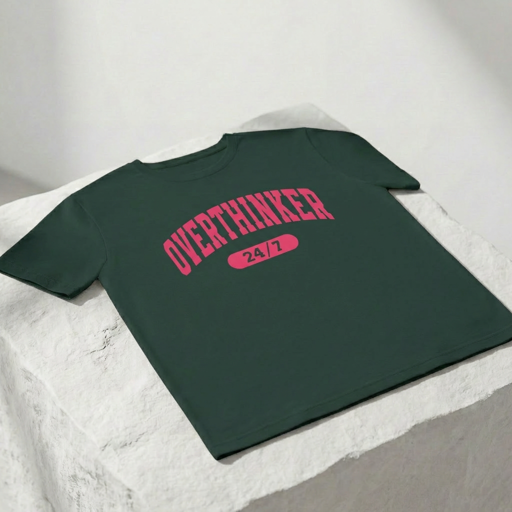 Overthinker 24/7 Unisex Graphic T-Shirt