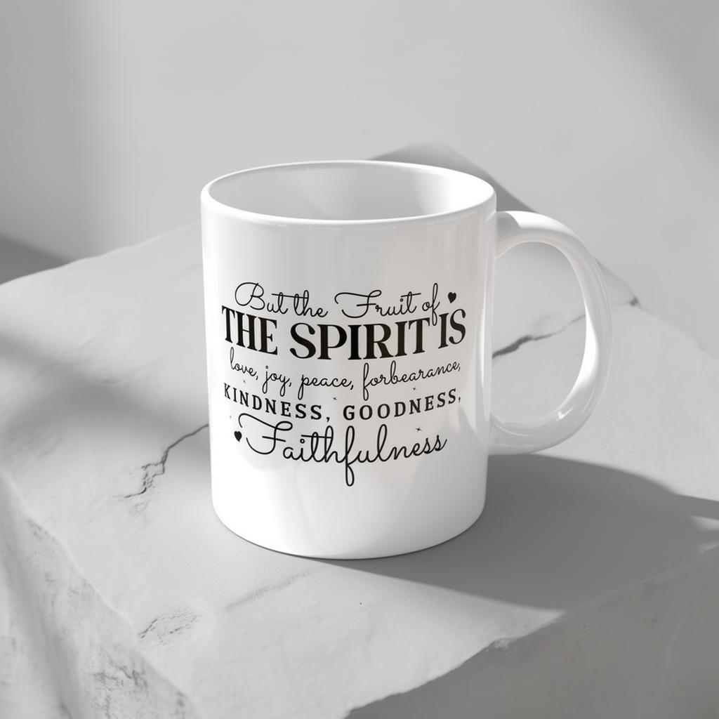 Fruit of the Spirit  White Mug (11oz/15oz)
