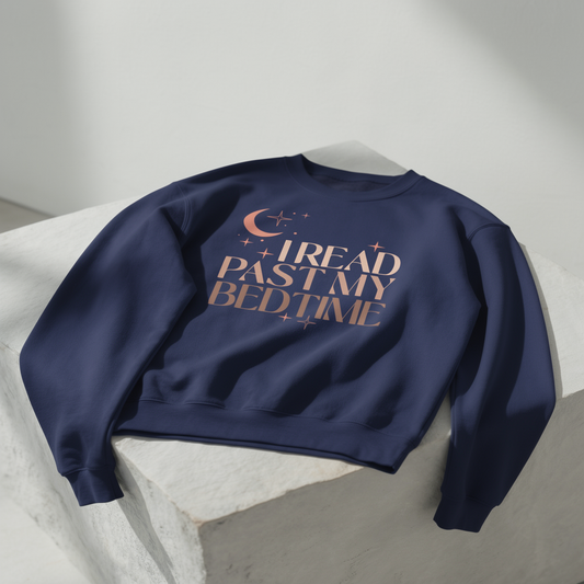 I Read Past My Bedtime Crewneck Sweatshirt
