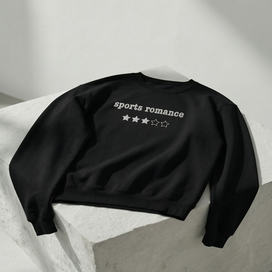 Sports Romance - Embroidered Crewneck Sweatshirt - 3 stars